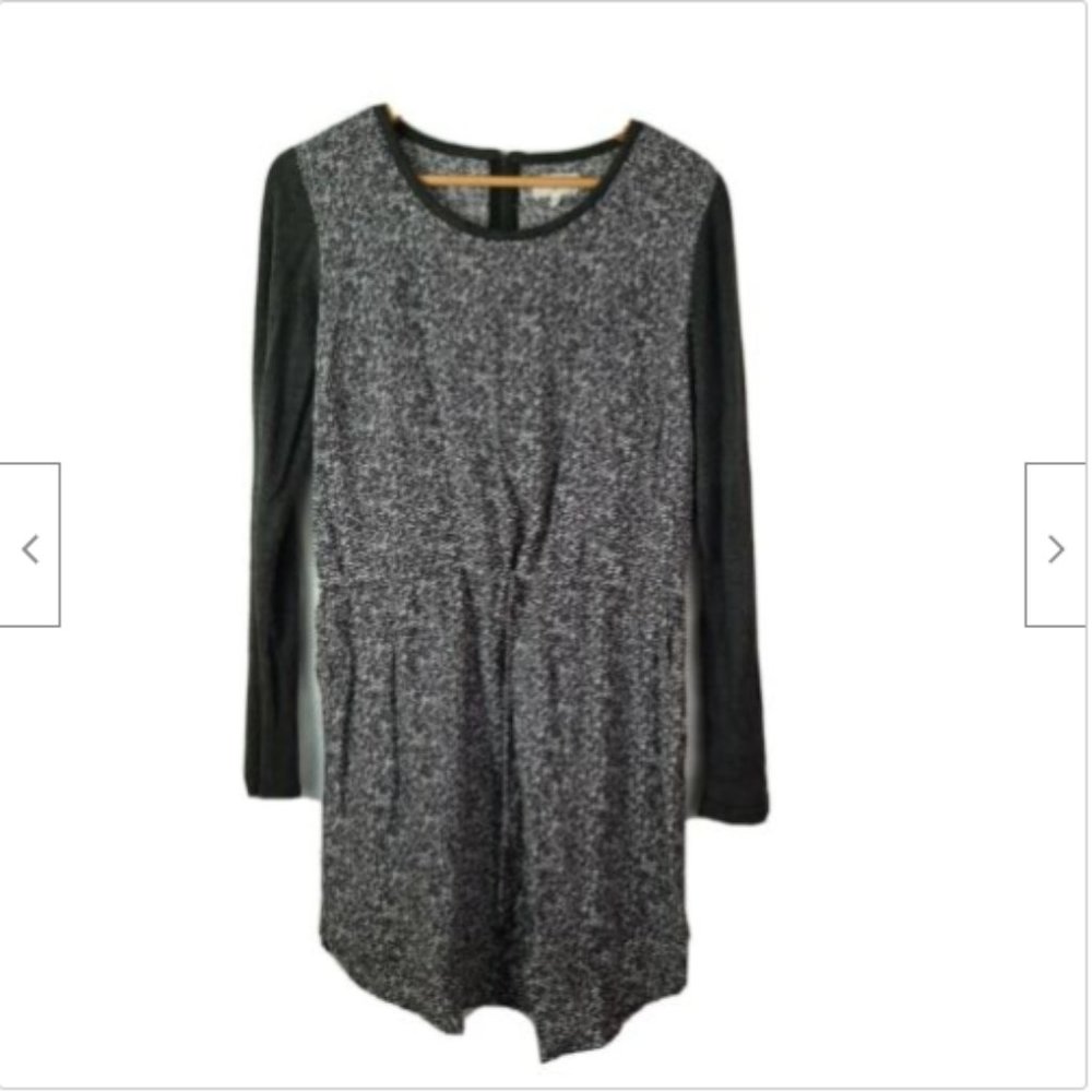 Lou & Grey blouson mid length pockets dress